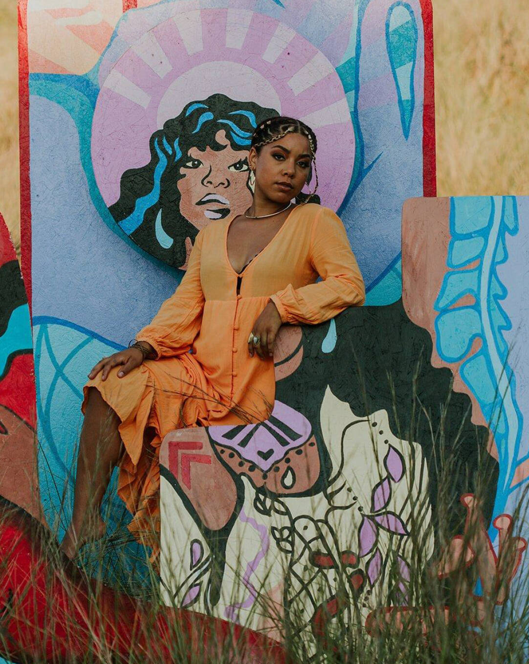 Photograph of artist Jasmine Bruce.